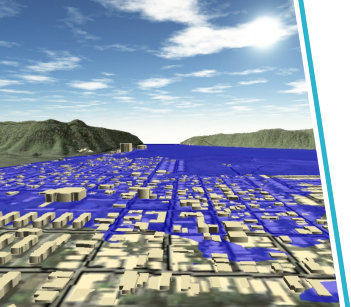 Sea Level Rise-4 meter flood